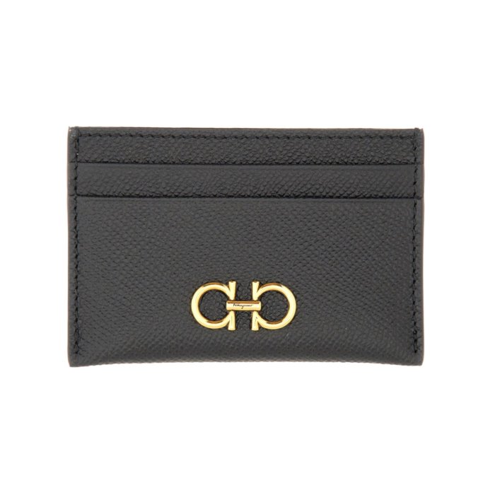 FERRAGAMO フェラガモ レディース 財布・カードケース 742164220007001 CARD HOLDER HOOKS BLACK onesi..