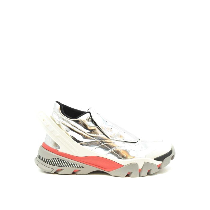 【楽天ブラックフライデー最大80%OFF+P2倍~】Calvin Klein カルバン・クライン メンズ スニーカー K1013 Sneakers Silver...