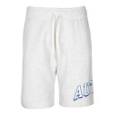 AUTRY オートリー メンズ ショートパンツ SHPM569M Melange gray cotton fleece shorts Grey L 【送料無料・関税込】