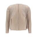 プリーツ プリーズ イッセイ ミヤケ PLEATS PLEASE ISSEY MIYAKE 'NEW COLORFUL BASICS 4' CARDIGAN ウィメンズ ウェア トップス ニット・セーター・カーディガン Grey 3 5 女性 PP56JO40542 【送料無料・関税込】(4)