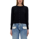 メゾン マルジェラ Maison Margiela WOOL CARDIGAN S51HP0016M13090511 Women ニット・セーター・カーディガン BLUE M S XS 【送料無料・関税込】