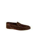ジョンロブ John Lobb Peace suede oal flexi B0222FLE2Y Men ローファー Dark Brown 9.5 10 【送料無料・関税込】