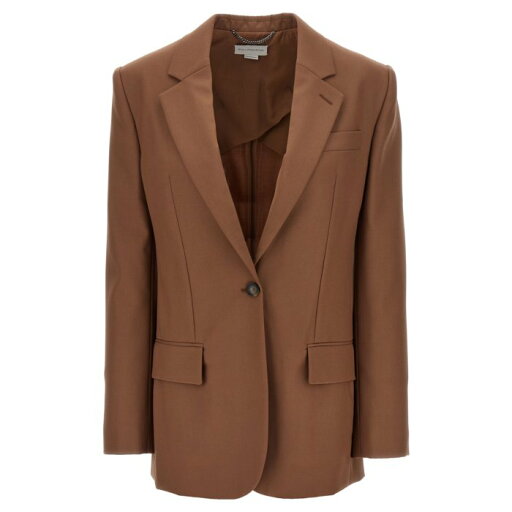 ステラ マッカートニー Stella McCartney Single-breasted wool blazer 650156SSA365706 Women スーツ・ジャケット Brown IT36 IT38 IT40 【送料無料・関税込】 ステラ マッカートニー Stella McCartney Single-breasted wool blazer 650156SSA365706 Women スーツ・ジャケット Brown IT36 IT38 IT40 【送料無料・関税込】