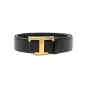 Tod's トッズ レディース ベルト・サスペンダー XCWTSB10100RBR6O77 Tod's Belts Black Blacks and greys...