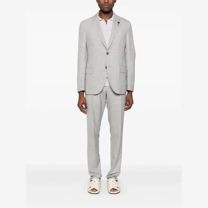 ラルディーニ LARDINI Iconic Drop 7 RegSuit ES787AEESIF64522900 Men スーツ・ジャケット Grey 54 48 50 【送料無料・関税込】