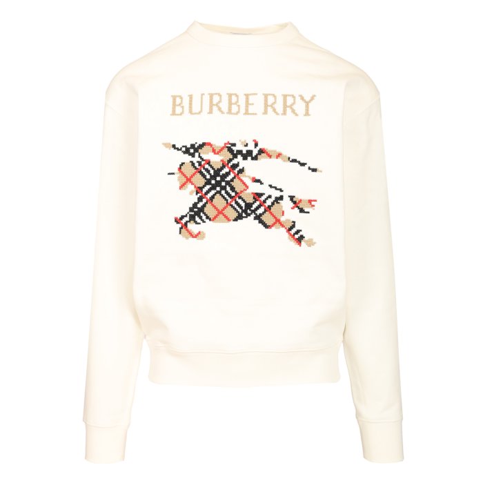 新品　トレーナー男女兼用 白 BURBERRY 新品 トレーナー男女兼用 白 BURBERRY 新品 白バーバリー