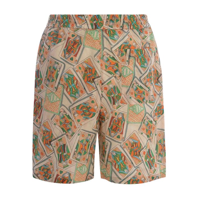 Drole De Monsieur ドロールドムッシュ メンズ ショートパンツ BS138LI002PEACH Shorts Nude & Neutrals L M S 【送料無料・関税込】