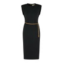 マイケル・コース MICHAEL KORS Black Polyester Blend Dress MT5831SH6J001 Women ワンピース・ドレス・オールインワン Black L XS S M 【送料無料・関税込】