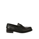 チャーチ Church's Pembrey black leather loafers EDB0039FGF0AAB Men ローファー Black 10 9....