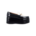 ガニー GANNI Flat shoes ウィメンズ シューズ ローファー BLACK EGRET 36 37 38 39 40 女性 S2786087 【送料...