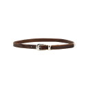 アワーレガシー OUR LEGACY LEATHER BELT A2208BBRBROWNLEATHER Men ベルト・サスペンダー BROWN 80 90 ...