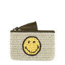 ANYA HINDMARCH アニヤ・ハインドマーチ レディース クラッチバッグ・ポーチ 201896STEAM CLUTCH BAG "WINK" BEIGE onesize 【送料無料・関税込】