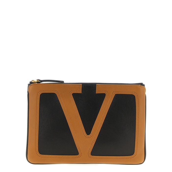 Valentino Garavani ヴァレンティノ レディース クラッチバッグ・ポーチ W0P0AR2PTJRFA Valentino Garavani 'Viva Superstar' clutch Brown onesize 【送料無料・関税込】