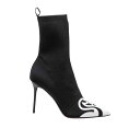 バルマン Balmain Ankle Boot In Stretch Fabric ウィメンズ シューズ ブーツ Black 38 37 女性 DN1TE034...
