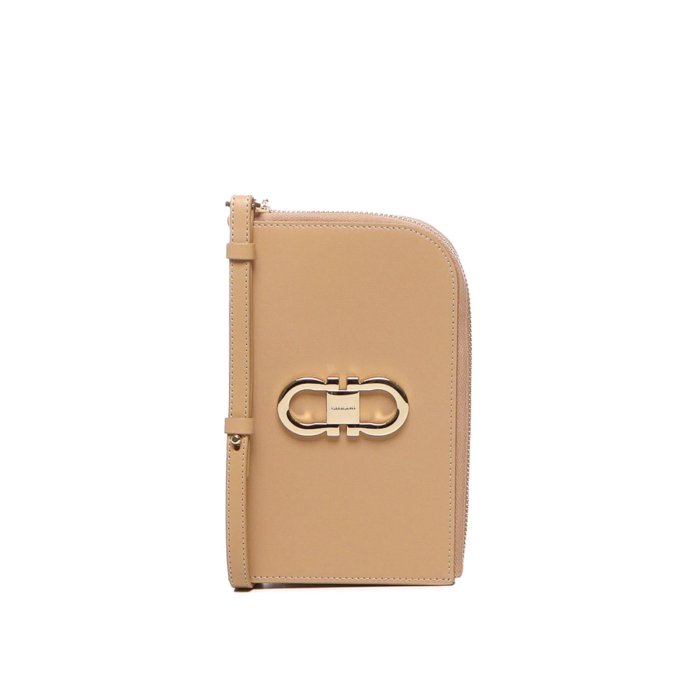 FERRAGAMO フェラガモ レディース クラッチバッグ・ポーチ 220628770872003 Beige Pouch Beige onesize 【送料無料・関税込】