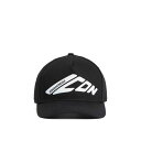 【楽天スーパーセール 最大75%OFF+P2倍】Dsquared2 ディースクエアード メンズ 帽子 BCM088805C00001M063 Baseball Cap Black onesize 【送料無料・関税込】