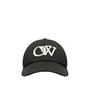 オフホワイト Off-White Drill Ow Baseball Cap OWLB045C99FAB0041001 Women 帽子 Black S M 【送料無料・関税込】(4)
