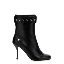 アレキサンダー・マックイーン Alexander McQUEEN STIVALETTO FIBBIA ウィメンズ シューズ ブーツ Black 女性 75750...