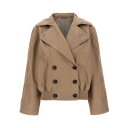 ブルネロ・クチネリ Brunello Cucinelli Cropped caban MM5397360C7538 Women カジュアルジャケット・ベスト B...