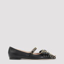 ヴァレンティノ Valentino Garavani 7W2S0MX7ETL0NO Women フラットシューズ 0NO NERO 36 37 38 38.5 39 40 【送料無料・関税込】