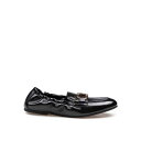 フェラガモ FERRAGAMO Jodie moccasin in black leather ウィメンズ シューズ ローファー Black 7.5 7 6.5...