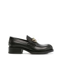 ランバン LANVIN Flat shoes Black ウィメンズ シューズ ローファー Black 35 36 37 38 39 40 女性 FWSHGL0...