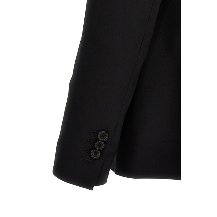 ディースクエアード Dsquared2 'Paris' outfit S74FT0458S40320900 Men スーツ・ジャケット Black IT46 IT48 IT50 IT52 IT54 50 52 54 46 48 【送料無料・関税込】