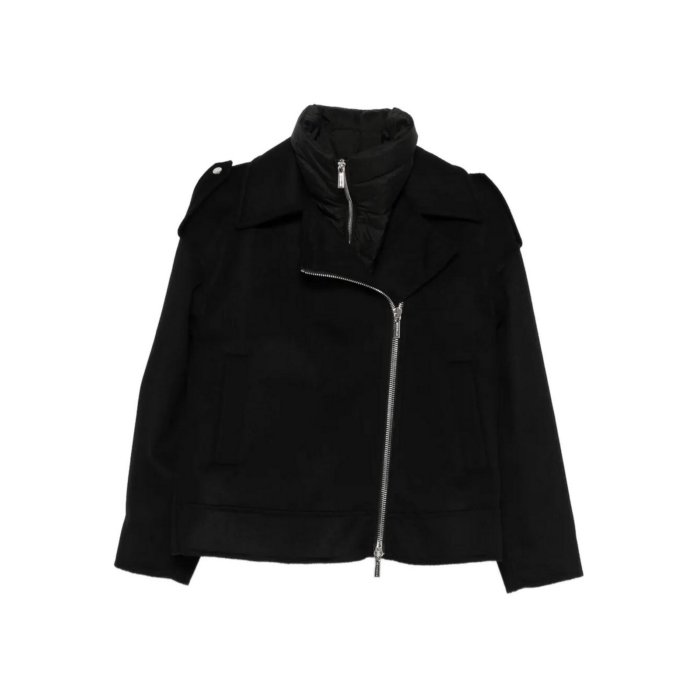MooRER ムーレー レディース カジュアルジャケット MODCA100253CWXU0001 `Viana` Jacket Black 42 44 40 【送料無料・関税込】