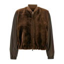 ファビアナフィリッピ FABIANA FILIPPI Fur waistcoat bomber jacket PLD215F278L5631267 Women ...