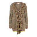 ステラ マッカートニー Stella McCartney Cable-knit tweed cardi-coat 6K05193S24268490 Women ...
