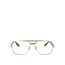 【楽天スーパーセール 最大75%OFF+P2倍】Marc Jacobs マーク ジェイコブス メンズ サングラス・アイウェア MARC838J5G Marc 838 Glasses Gold 58 【送料無料・関税込】