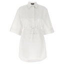 ファビアナフィリッピ FABIANA FILIPPI Diamond thread tunic CAD275F650L30621 Women シャツ・ブラウス White IT38 IT40 IT42 IT44 IT46 46 44 42 40 38 【送料無料・関税込】