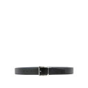 プラダ Prada Reversible saffiano belt 2CC004053F0RD7 Men ベルト・サスペンダー Black 100 95 90...
