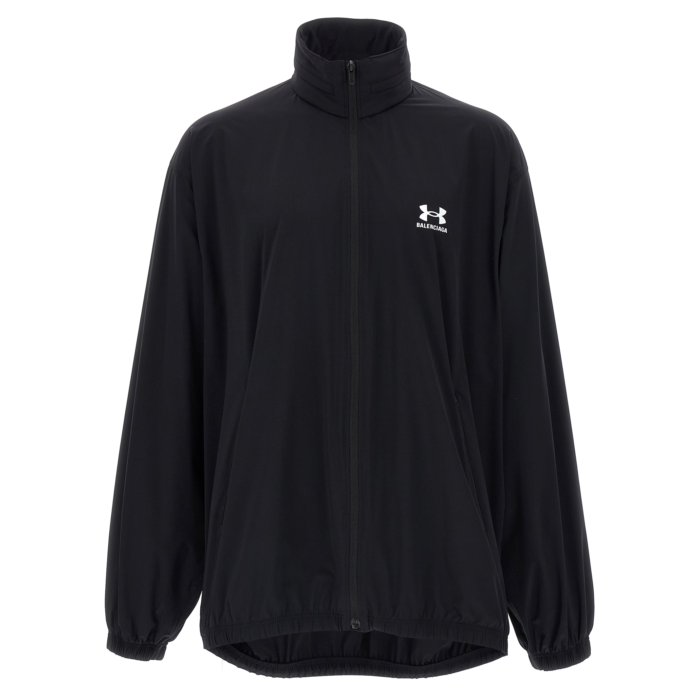 Balenciaga バレンシアガ メンズ カジュアルジャケット 814127TQO351000 Wind Jacket x Under Armour(R) Black L M S XS 3XL 4XL 5XL XL 2XL 2XS 3XS 【送料無料・関税込】