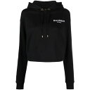 バルマン Balmain Balmain Sweaters Black CF1JP040BB01EAB Women スウェット・フーディー Blacks and...