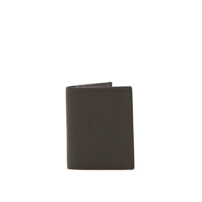 楽天Stok（ストック）トム・ブラウン Thom Browne Dark brown leather wallet MAW021L00198206 Men 財布・カードケース Dark Brown onesize 【送料無料・関税込】