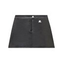 クレージュ Courreges COURREGES RE-EDITION Skirts Black PERCJU001VY00149999 Women スカート Blacks and greys FR34 FR38 38 40 36 【送料無料・関税込】
