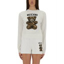 【楽天スーパーセール 最大75%OFF+P2倍】MOSCHINO モスキーノ レディース ニット・セーター・カーディガン 092505023002 TEDDY BEAR SWEATER WHITE 40 38 42 【送料無料・関税込】