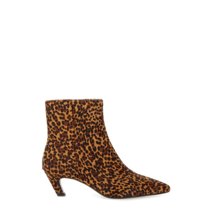ASH アッシュ レディース ブーツ VICKY03LINCETAN BOOT "VICKY" ANIMALIER 37 36 38 40 39 【送料無料・関税込】