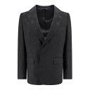 ドルチェガッバーナ Dolce & Gabbana Blazer G2RQ2TGH647N0000 Men スーツ・ジャケット Black 50 【送料無料・関...