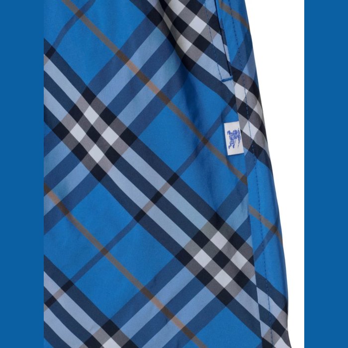 【楽天お買い物マラソン 最大75%OFF+最大P4倍】Burberry バーバリー メンズ スイムウェア 8110105C3261 Burberry Sea clothing Blue Blue and green L M S XL 【送料無料・関税込】