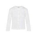 ジルサンダー Jil Sander Cardigan With Crochet Flower J03HP0018J18344103 Women ニット・セーター・カーディガン White 38 【送料無料・関税込】
