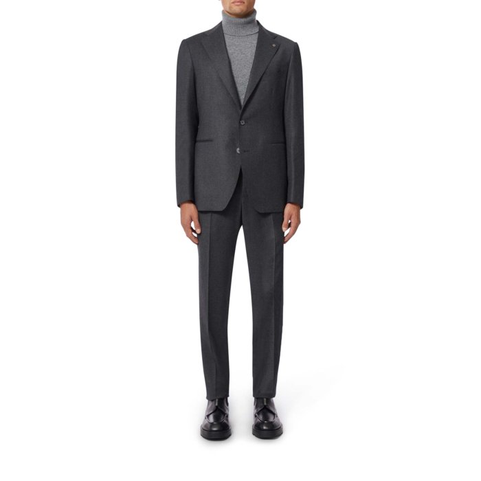 タリアトーレ TAGLIATORE Wool Suit 2SVS22A11AI520038U22I57S3089542 Men スーツ・ジャケット Grey 54 【送料無料・関税込】