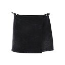 ジバンシィ GIVENCHY voyou denim wrap mini skirt with ウィメンズ ウェア オールインワン Black 32 34 36 38 40 42 44 46 48 女性 BW40UB5Y3P001 【送料無料・関税込】(4)