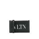 ヴァレンティノ Valentino Garavani Print Zipped Cardholder 5Y2P0540LVN0NI Men 財布・カードケース Black onesize 【送料無料・関税込】