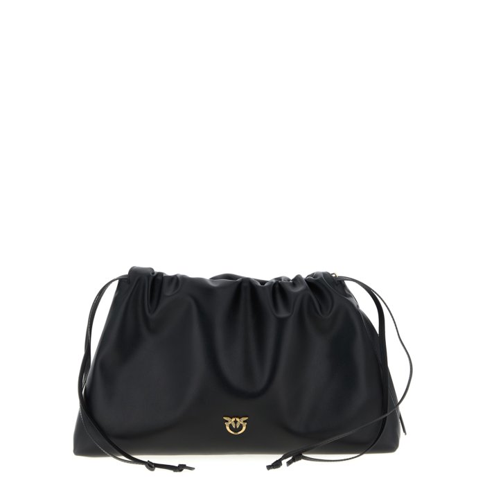 【楽天ブラックフライデー最大80%OFF+P2倍~】PINKO ピンコ レディース クラッチバッグ・ポーチ 105825A0QOZ99Q Maxi leather clutch Black onesize 【送料無料・関税込】