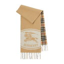 バーバリー Burberry REVERSIBLE KNIGHT STAMP SCARF 8109751SAND Women スカーフ・マフラー SAND on...