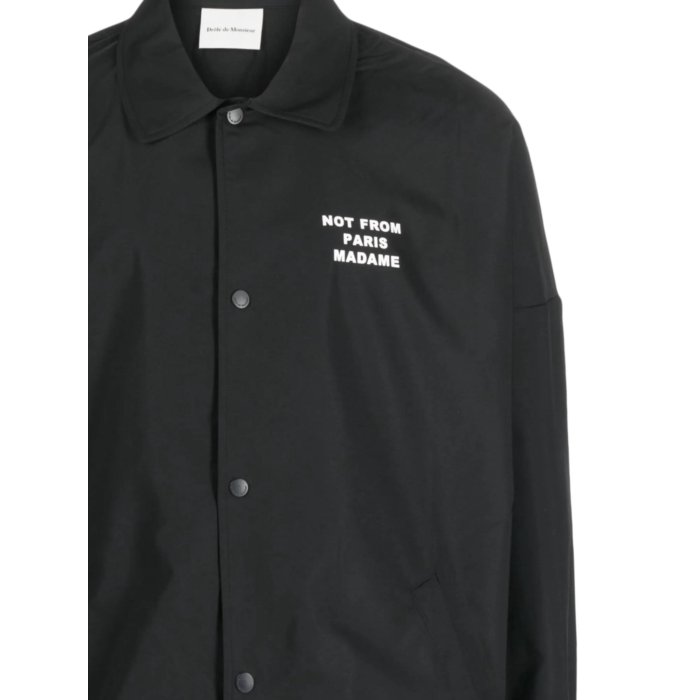 ドロールドムッシュ Dr?le De Monsieur DROLE DE MONSIEUR Jackets Black PERMJT183PA014BL Men スーツ・ジャケット Blacks and greys S XL M L 3XL 4XL 5XL XS 2XL 2XS 【送料無料・関税込】