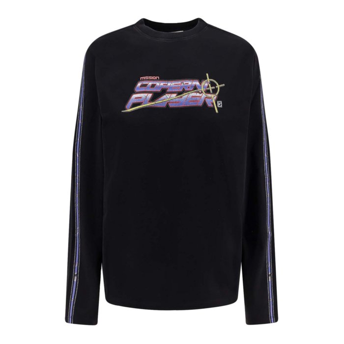 楽天Stok（ストック）【楽天ブラックフライデー最大80％OFF+P2倍~】COPERNI コペルニ レディース Tシャツ・カットソー COPJS16PF5041BLKMUL T-Shirt In Cotone Multicolour M 【送料無料・関税込】