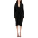 トムフォード TOM FORD WRAP DRESS ABJ865JEX167LB999 Women ワンピース・ドレス・オールインワン BLACK 40 42...